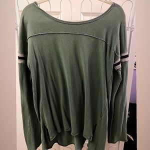Free people long sleeve shirt